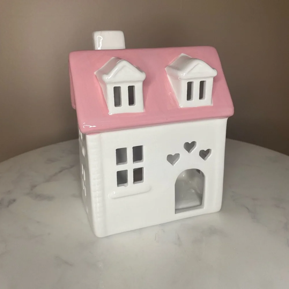 Target Spritz Small Pink White Building Table Decor - Picture 2 of 6